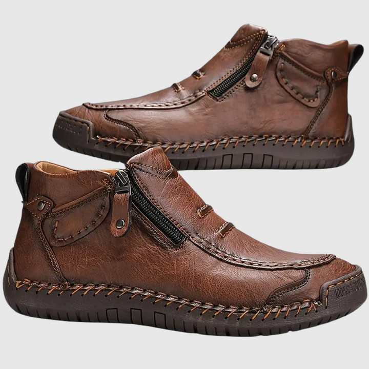 Oksana - Ortopedické Kožené Boty ⏐ Prémiová Edice