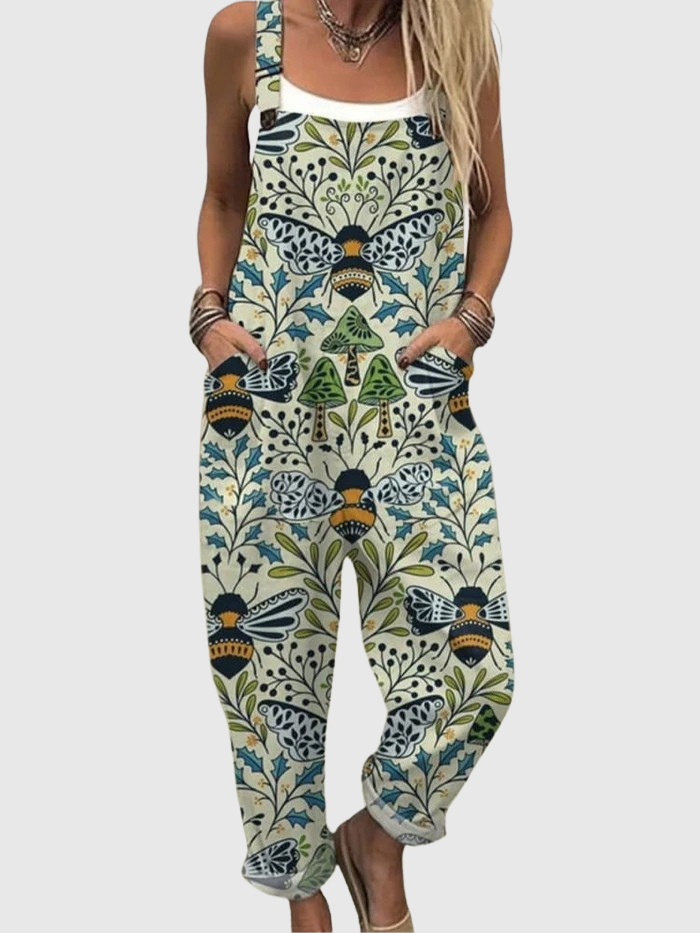 Adéla | Umělecký overal s širokými nohavicemi