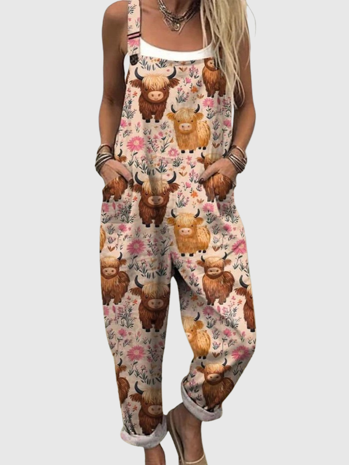 Adéla | Umělecký overal s širokými nohavicemi