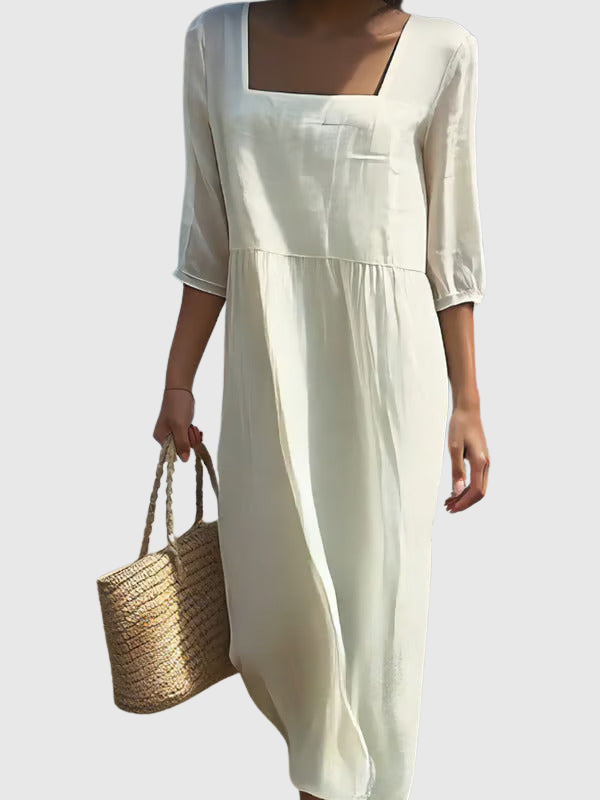 Jitka – Lehké lněné šaty pro pohodové léto