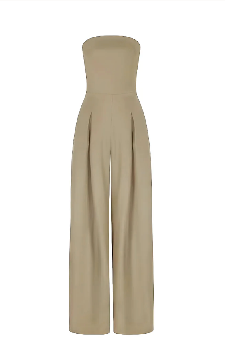 MILENA | Elegantní Kombinéza Bez Ramínek